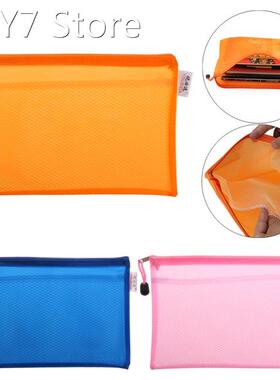 1pc Folder for documents Capacity A5 Zipper File Pocket Stor