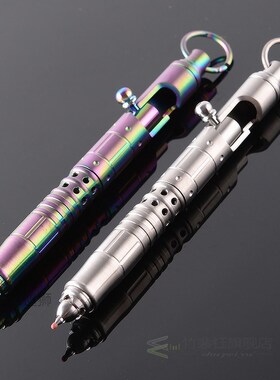 1PC Colorful Titanium Alloy Bolt Spring Press Signature Writ