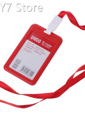 PP ID Card Holder Candy Colors Name Tag Exhibition Cards Bus