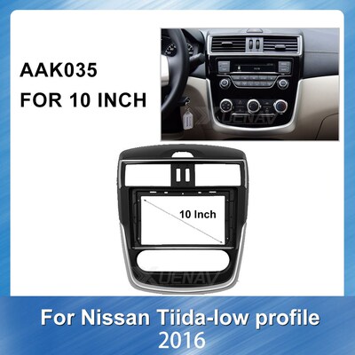10 inch Car dvd Plastic Fascia GPS Navigation plate panel Fr