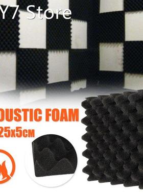 25X25X5CM Acoustic Foam Soundproofing Foam Egg Crate Studio