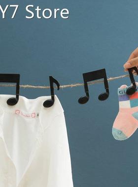 New creative Music notation Clips Clothes Pegs Notes Clothes