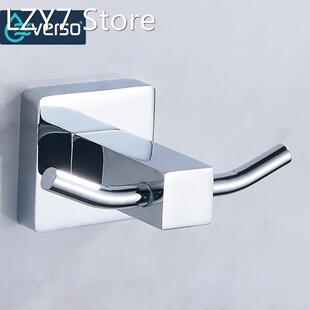 EVERSO 2 Hooks Stainless Steel Robe Hooks House Kitchen Towe