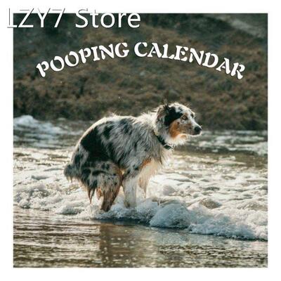 2022 New Pooping Dog Pooches Calendar 2022 Wall Calendars Su