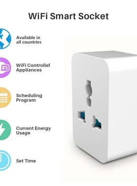 Smart Plug Wifi Bluetooth Universal Socket Multi function C
