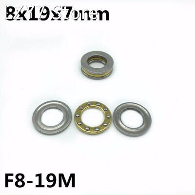 10Pcs F8-19M 8x19x7 mm Axial Ball Thrust Bearing plane thrus