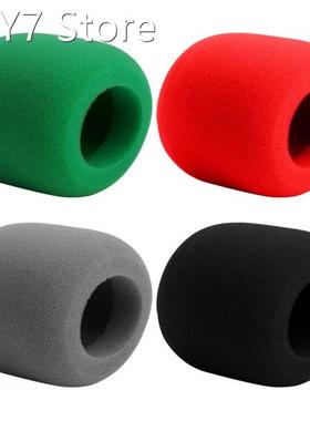10pcs Microphone Sponge Cover Mic Cover Microphone Windscree