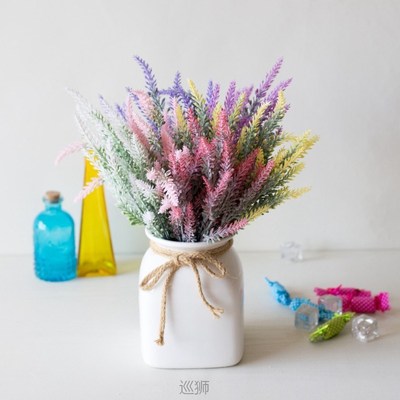 1 Bundle Romantic Provence Lavender Plastic Wedding Decorati
