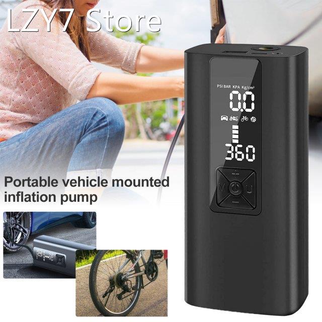 Cordless Tire Inflator Air Pump Electric Bike Air Infla
