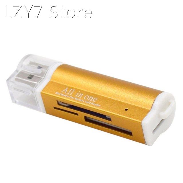 Multi Card Reader Super Fast External SD TF M2 MS Card Reade