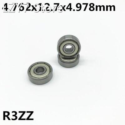 10pcs R3ZZ 4.762*12.7*4.978mm 3/16 x 1/2 x 0.196 inch Deep g