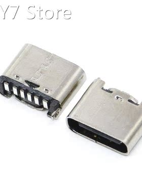 Type C 6P interface female socket Connectors USB female Set