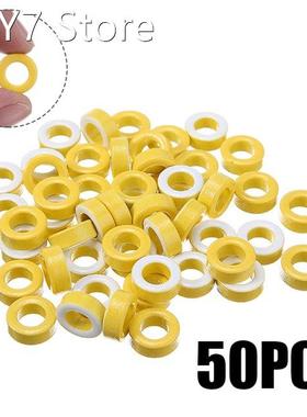50pcs T50-26 7.5mm Diameter Ferrite Ring Iron Toroid Cores F