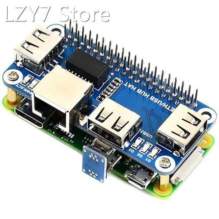 for Raspberry Pi 4 Expansion Board Ethernet/USB Hub HAT 5V,