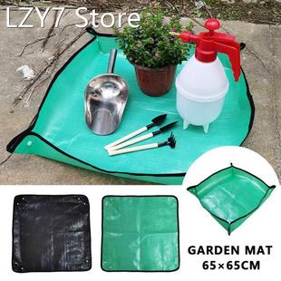 25.6 Inches Planting Mat PE Gardening Potting Mat Waterproof