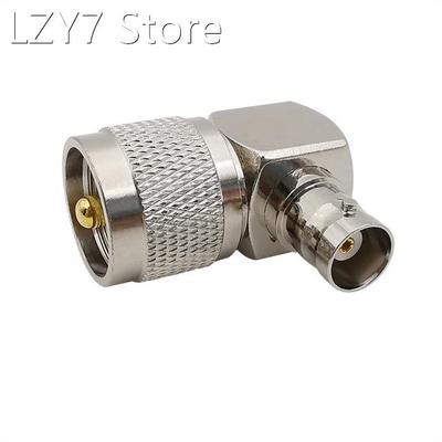 1Pcs RF Adapter UHF PL259 Pl-259 Male Plug to BNC Female Jac