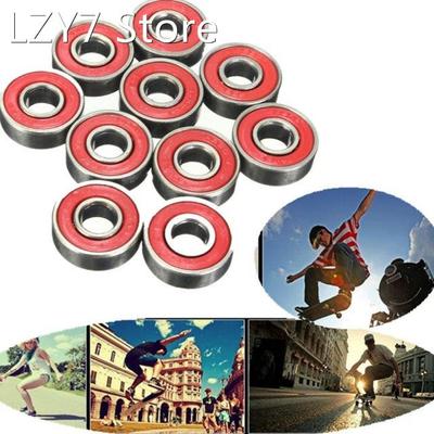 10Pcs/Set 608 RS ABEC-5 Inline Roller Skate Wheel Bearing An