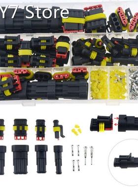 352PCS/BOX AMP 1.5 Car Waterproof Connectors 1P 2P 3P 4Pin
