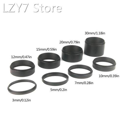 M48X0.75 Focal Extension Tube Kit 5/10/15/30Mm Both Sides or
