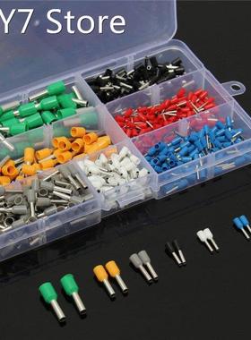 600/400pcs Wire Crimp Terminals Connector Insulated Cord Pin