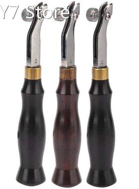 Ebony Handle Leather Tool Adjustable Stainless Steel Edge Cr