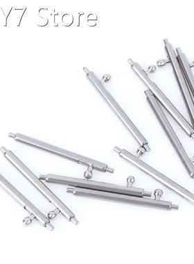 10Pcs Quick Release Spring Bars Stainless Steel Watch Band S