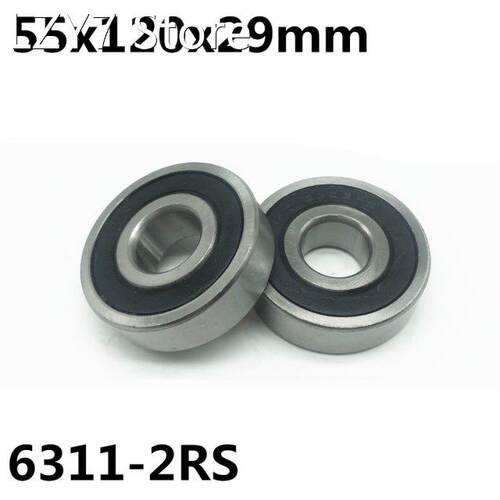 1Pcs 6311-2RS ball bearing 55x120x29 mm deep groove ball bea