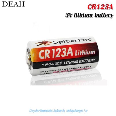 1pCs Lithium bAtteRy CR123 CR 123A CR17345 16340 CR123A 3v N