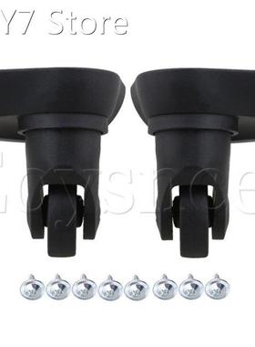 2piece Universal Plastic Swivel Suitcase Caster Wheel DIY 4x
