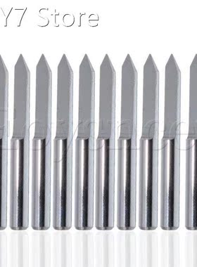 10X Multifunction 0.3mm 60 Degree CNC Carbide Engraving Bits