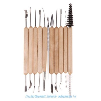 1Clay PoTTery ToolS SCulPTure ToolS PlaSTiCine Wax Carving T