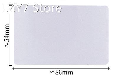100pcs/lot PVC Contactless 13.56MHz NFC Smart Card IC Card T