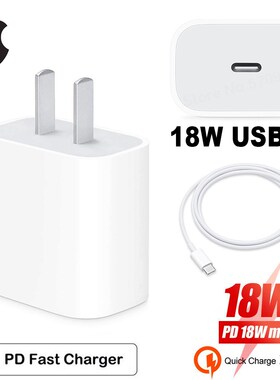 Original Apple 18W Power Adapter Charger USB C to Lightning