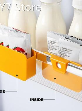 Refrigerator Side Door Storage Box Removable Sauce Bags Cont