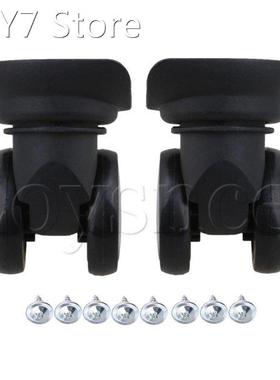 2pcs DIY 10.9x9.4x5.9cm Wheels Luggage Accessories Left &amp