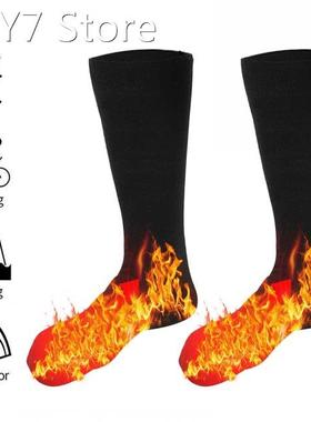 3.7V Heated Socks Foot Warmers for Men And Women, Electric H