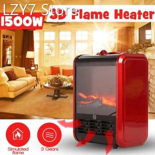 1500W 11.8Inch Portable Winter Heating Machine Electric Fire