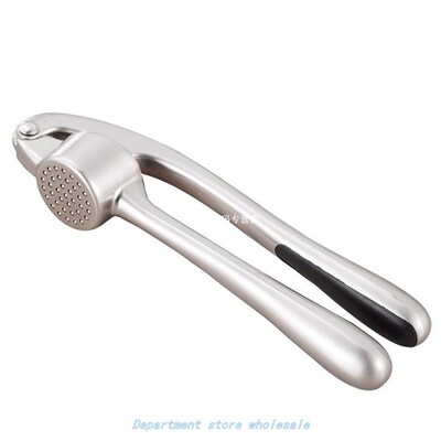 Garlic Press Zinc Alloy Slicer Crusher Grater Ginger Peeler