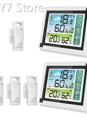 Indoor Outdoor Wireless Digital Weather Station Max Min Reco