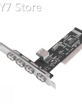 4 Ports 480mb/s Pci To Usb 2.0 Adapter Expansion Card High S