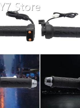 22mm Motorcycle E-scooter Heating Grips Handlebar Digital Di