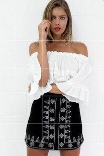 2018 y Summer Women's Skirt Ladies For Skirts Short Dress