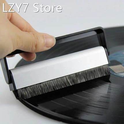 Vinyl Records Player Handle Carbon Fiber Brush Anti Static C