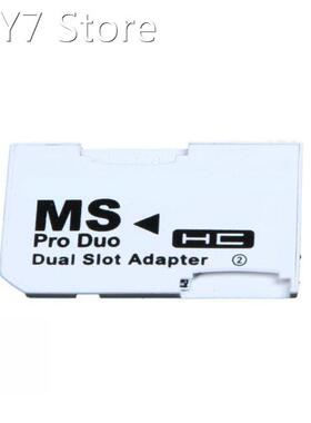 Dual Slot Micro For SD SDHC TF to Memory Stick MS Card Pro D