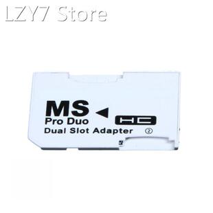 Dual Slot Micro For SD SDHC TF to Memory Stick MS Card Pro D
