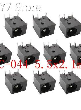10Pcs/lot DC-044 5.5x2.1mm DC Power Jack Socket 3Pin Connect