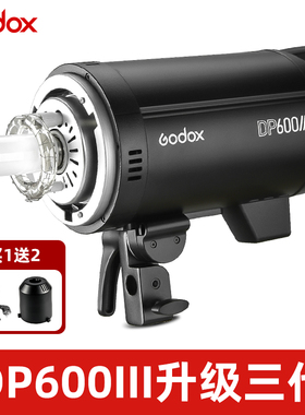 godox神牛DP600III三代摄影灯600w闪光灯影棚补光室内人像静物拍照灯