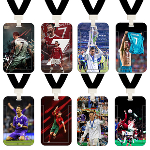 足球罗纳尔多C罗行李箱标识牌防丢托运吊牌名字挂牌出国旅行卡套