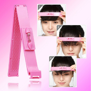 齐刘海修剪辅助剪刀平牙剪斜刘海理发器美发夹子