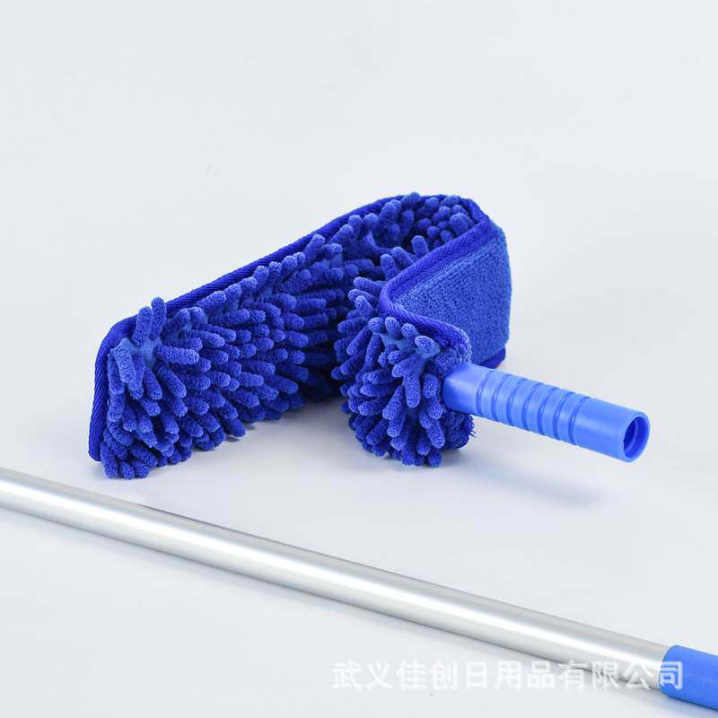 伸缩鸡毛掸子环形除尘扫灰尘扫天花板神器清洁掸子擦吊扇圆形尘掸